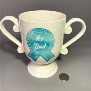 White ceramic mug #1 Dad
